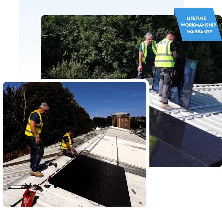 Solar panels installations
